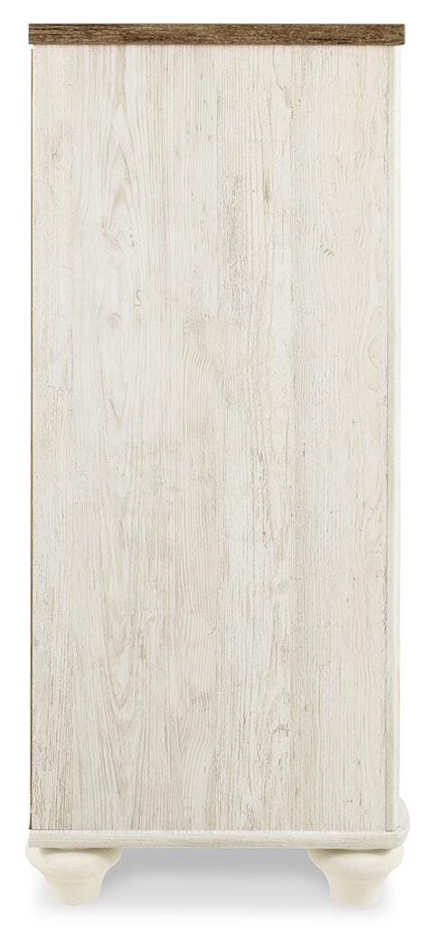 Willowton Full Panel Bed, Dresser, Chest and Nightstand - B267B73
