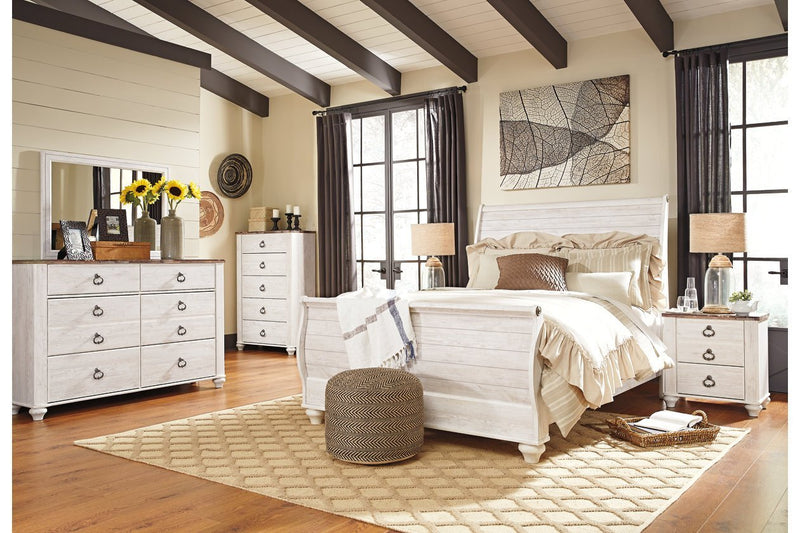 Willowton Two - tone Chest of Drawers - Gate FurnitureChest