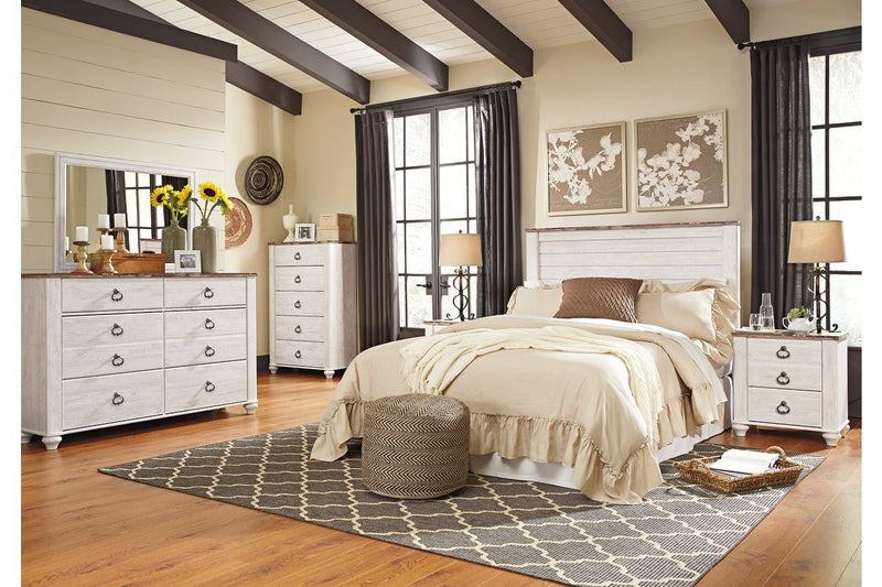 Willowton Two - tone Chest of Drawers - Gate FurnitureChest