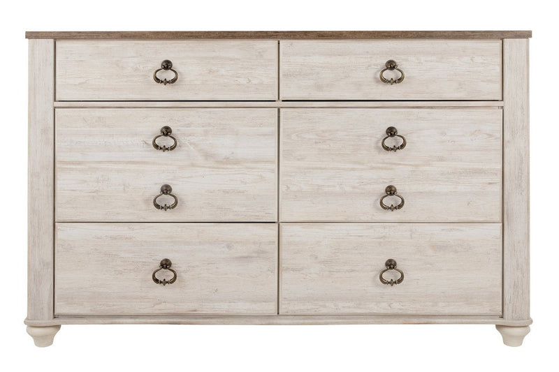 Willowton Two - tone Dresser - Gate FurnitureDresser