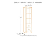 Willowton Whitewash Pier - Gate FurnitureEntertainment Center