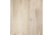 Willowton Whitewash Twin Panel Bed - Gate FurnitureTwin Bed