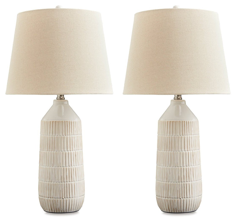 Willport Table Lamp (Set of 2) - Gate FurnitureTable Lamp Pair