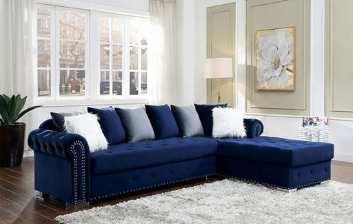 Wilmington Blue Sectional - CM6239BL-SECT