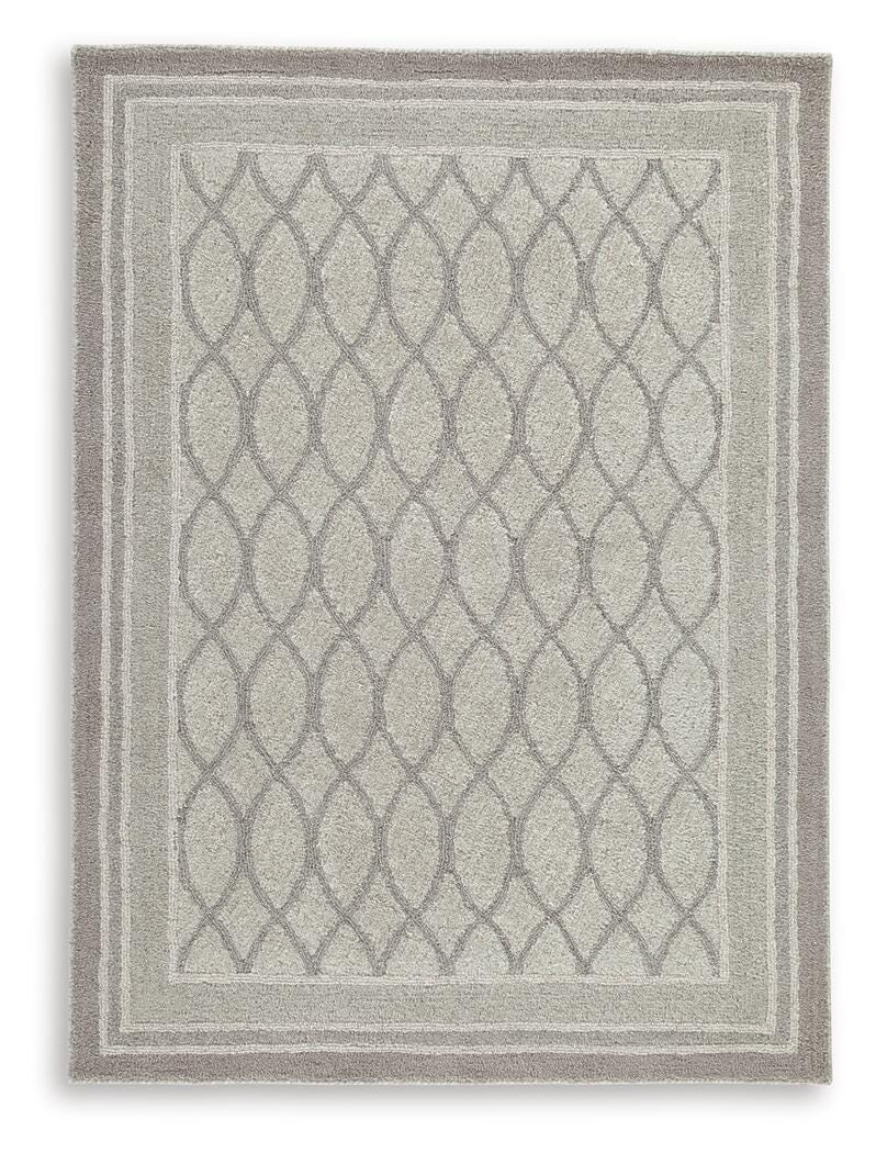 Wimney Gray Medium Rug - R407282