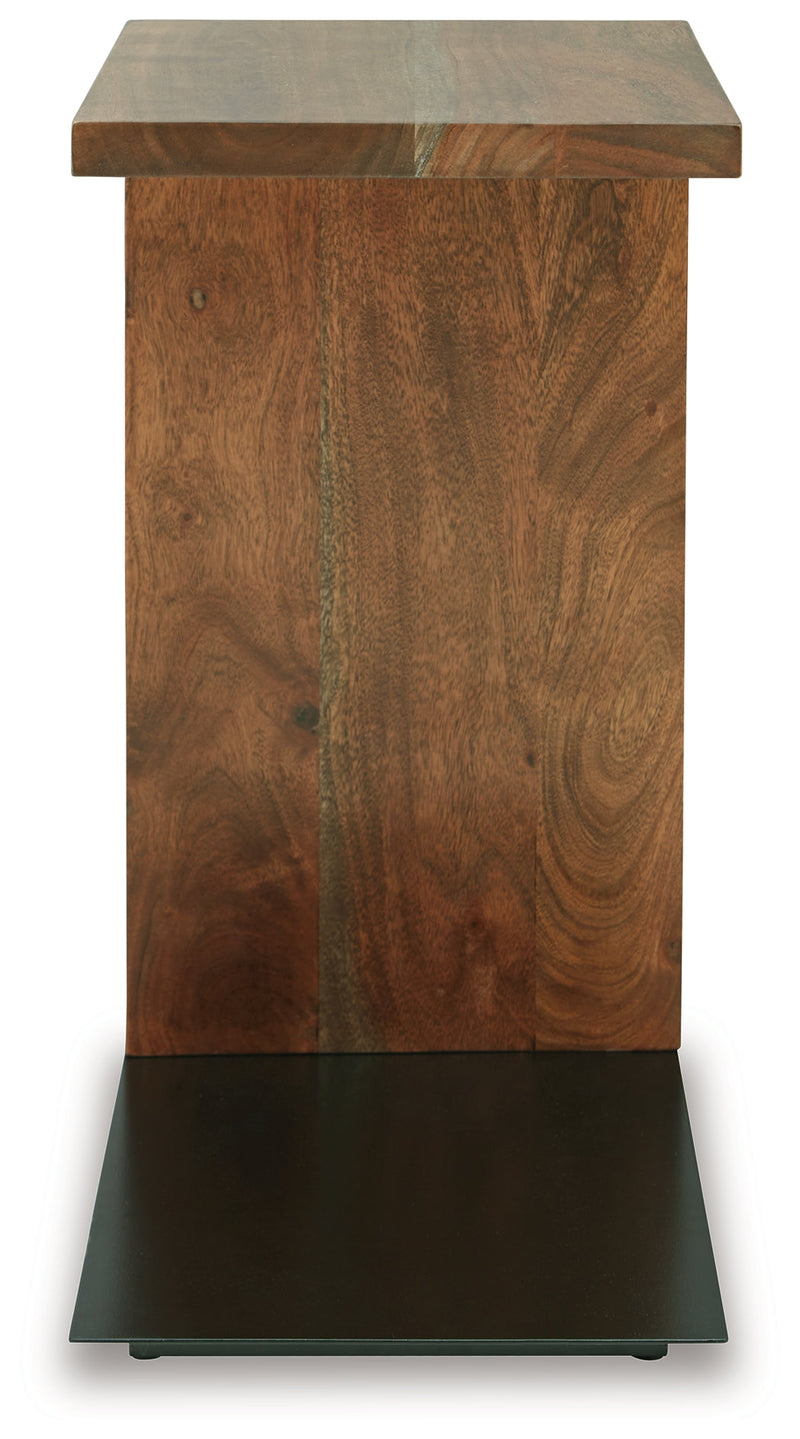 Wimshaw Brown/Black Accent Table - A4000618