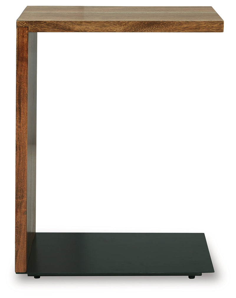 Wimshaw Brown/Black Accent Table - A4000618
