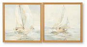 Winbrook Gray/Tan/Gold Finish Wall Art Set (Set of 2) - A8000458