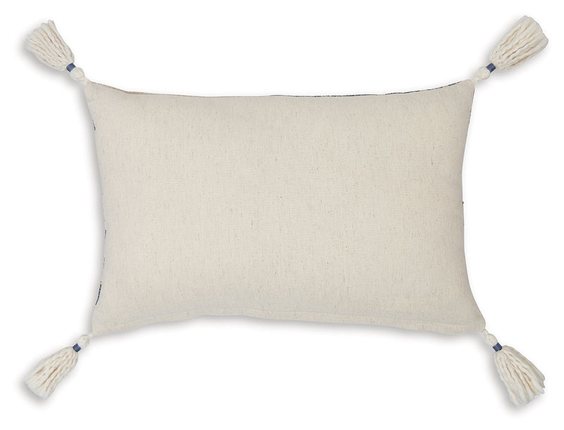 Winbury Blue/Tan/White Pillow - A1001035P
