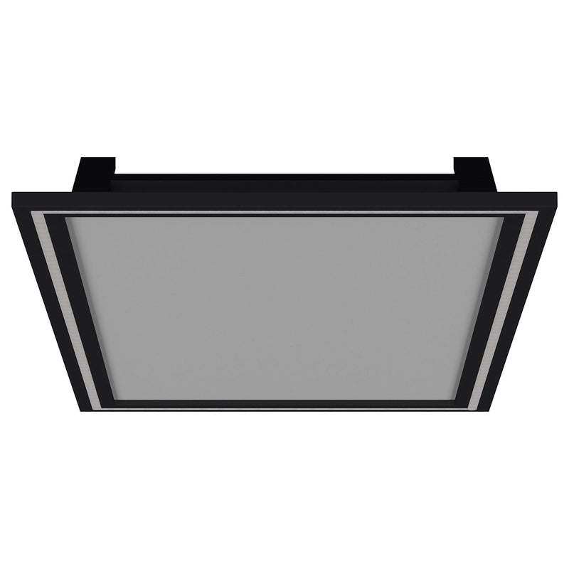 Windrose 28 x 67 Inch Tempered LED Standing Mirror Black - 960962