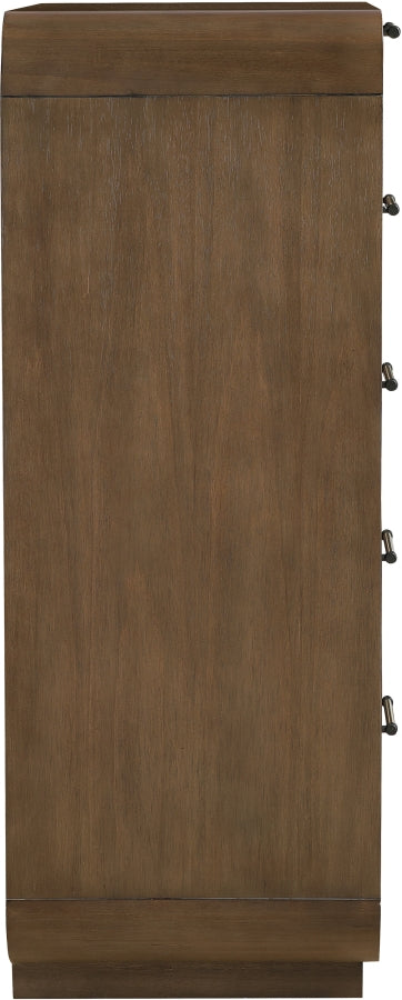 Windsor Natural Cane And Solid Wood Chest in Brown - 66072Brown-CH