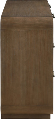 Windsor Natural Cane And Solid Wood Dresser in Brown - 66072Brown-D