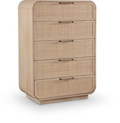 Windsor Solid Wood Chest in Natural - 66072Natural-CH