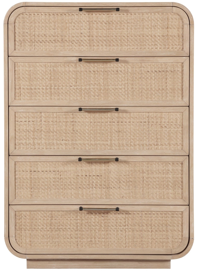Windsor Solid Wood Chest in Natural - 66072Natural-CH