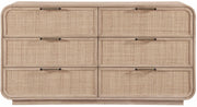 Windsor Solid Wood Dresser in Natural - 66072Natural-D