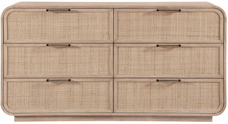 Windsor Solid Wood Dresser in Natural - 66072Natural-D