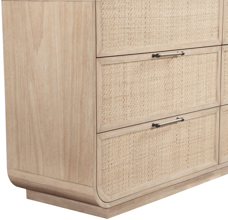 Windsor Solid Wood Dresser in Natural - 66072Natural-D