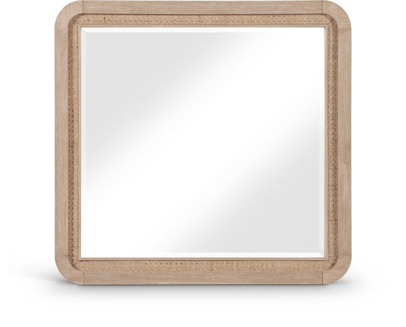 Windsor Solid Wood Mirror in Natural - 66072Natural-M