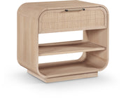 Windsor Solid Wood Nightstand in Natural - 66072Natural-NS