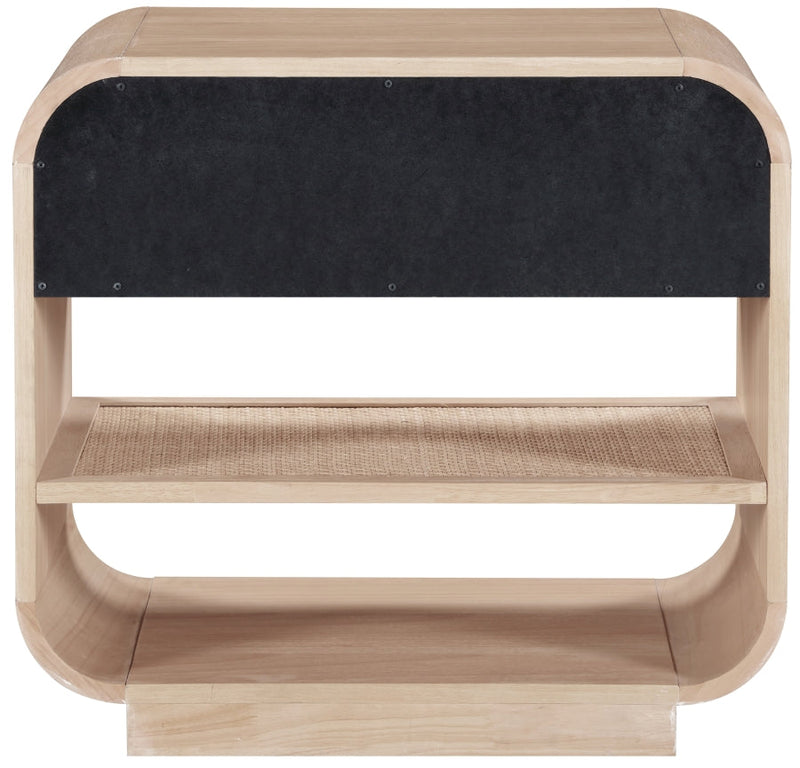 Windsor Solid Wood Nightstand in Natural - 66072Natural-NS