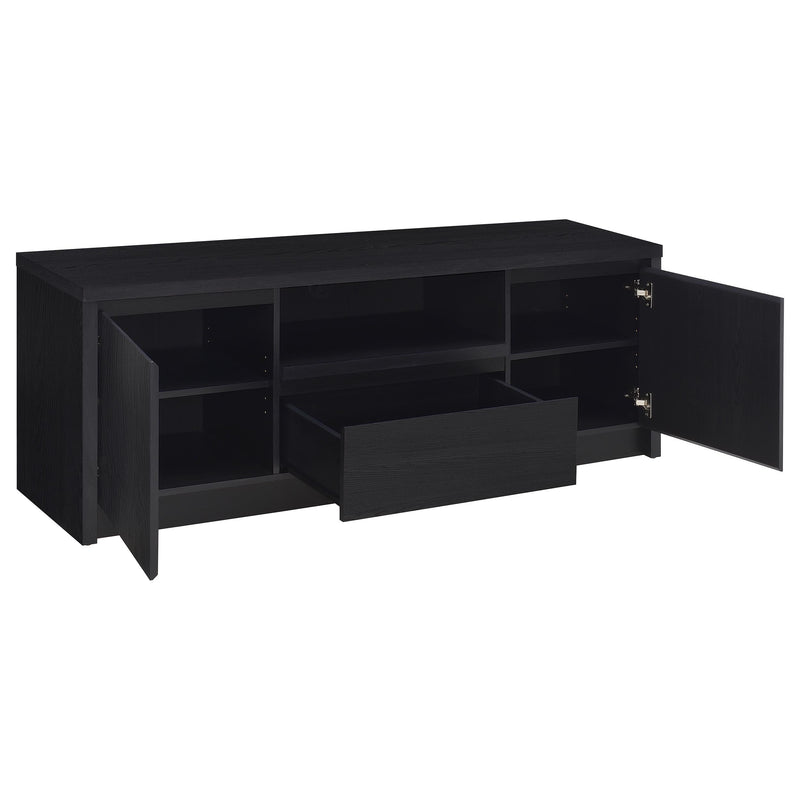 Winfield 60-inch 2-door TV Stand Media Console Black - 706222