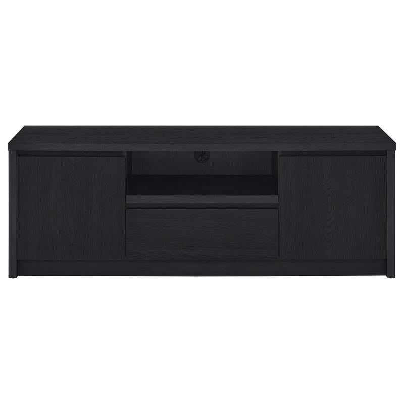 Winfield 60-inch 2-door TV Stand Media Console Black - 706222