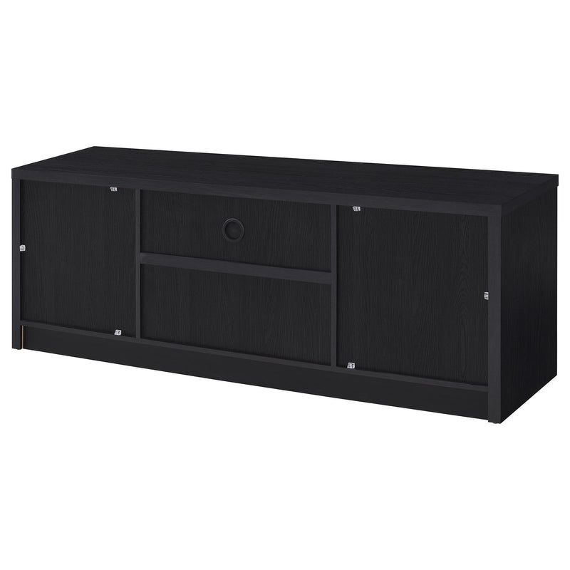 Winfield 60-inch 2-door TV Stand Media Console Black - 706222
