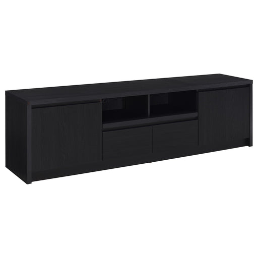 Winfield 78-inch 2-door TV Stand Media Console Black - 706223