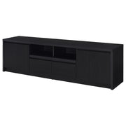 Winfield 78-inch 2-door TV Stand Media Console Black - 706223