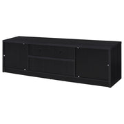 Winfield 78-inch 2-door TV Stand Media Console Black - 706223