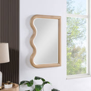 Winnie Poplar Wood Frame Mirror in Natural - 441Natural-M