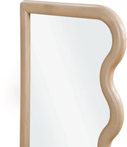 Winnie Poplar Wood Frame Mirror in Natural - 441Natural-M
