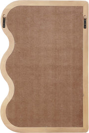Winnie Poplar Wood Frame Mirror in Natural - 441Natural-M