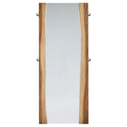 Winslow 31 x 76 Inch Standing Floor Mirror Smokey Walnut - 223256