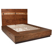 Winslow 5-piece Eastern King Bedroom Set Smokey Walnut - 223250SKE-S5