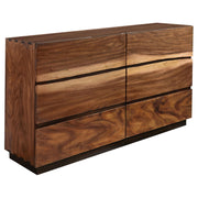 Winslow 5-piece Eastern King Bedroom Set Smokey Walnut - 223250SKE-S5