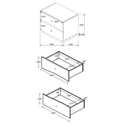 Winslow 5-piece Queen Bedroom Set Smokey Walnut - 223250SQ-S5