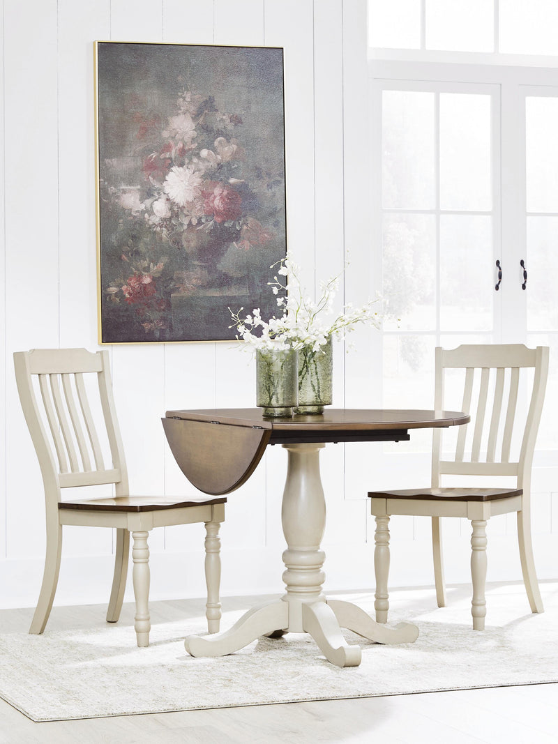 Wirloni Dining Table and 2 Chairs - PCD616D2