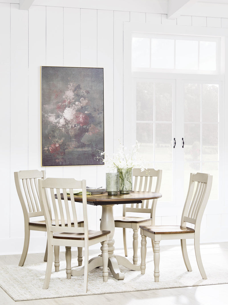 Wirloni Dining Table and 4 Chairs - PCD616D1