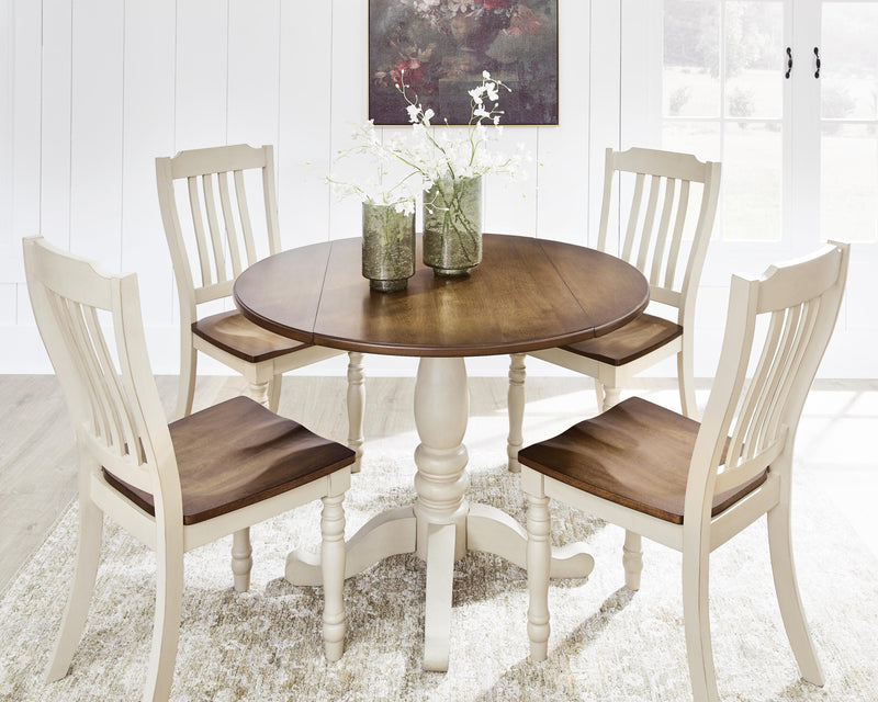 Wirloni Dining Table and 4 Chairs - PCD616D1