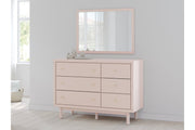 Wistenpine Blush Upholstered Youth One Side Storage Panel Bedroom Set - Gate FurnitureYouth Bedroom Set
