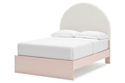 Wistenpine Blush Upholstered Youth Panel Bedroom Set - Gate FurnitureYouth Bedroom Set