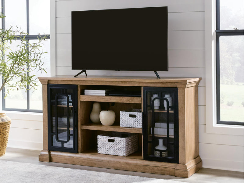 Wittenmyer Natural/Black 72" TV Stand - W794-68