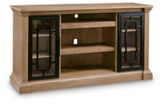 Wittenmyer Natural/Black 72" TV Stand - W794-68