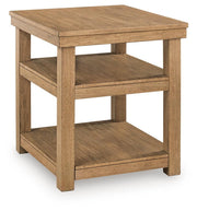 Wittenmyer Natural/Black End Table - T794-3