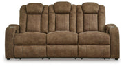 Wolfridge Power Reclining Sofa and Power Recliner - 60703U3