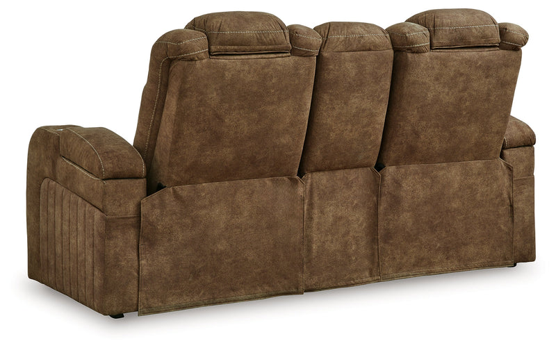 Wolfridge Sofa, Loveseat and Recliner in Brindle - PKG015543