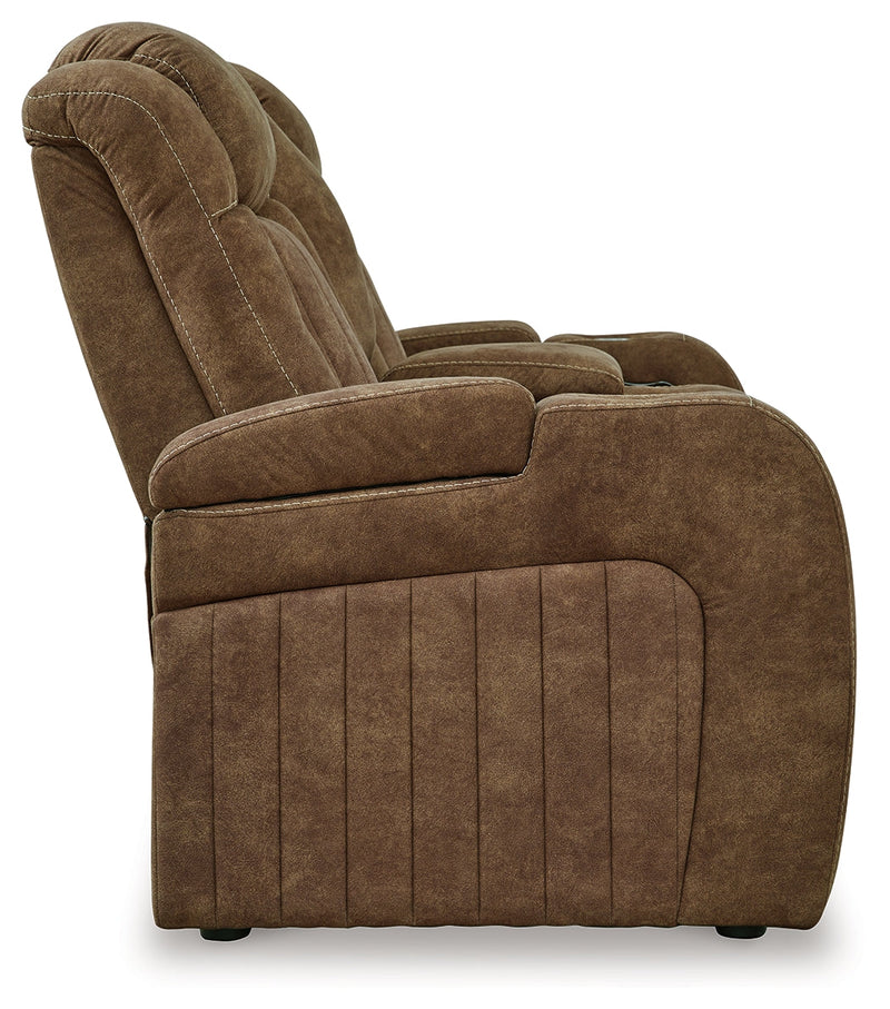 Wolfridge Sofa, Loveseat and Recliner in Brindle - PKG015543