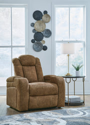 Wolfridge Sofa, Loveseat and Recliner in Brindle - PKG015543