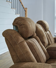 Wolfridge Sofa, Loveseat and Recliner in Brindle - PKG015543